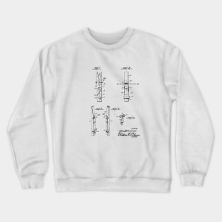 Clips VINTAGE PATENT DRAWING Crewneck Sweatshirt